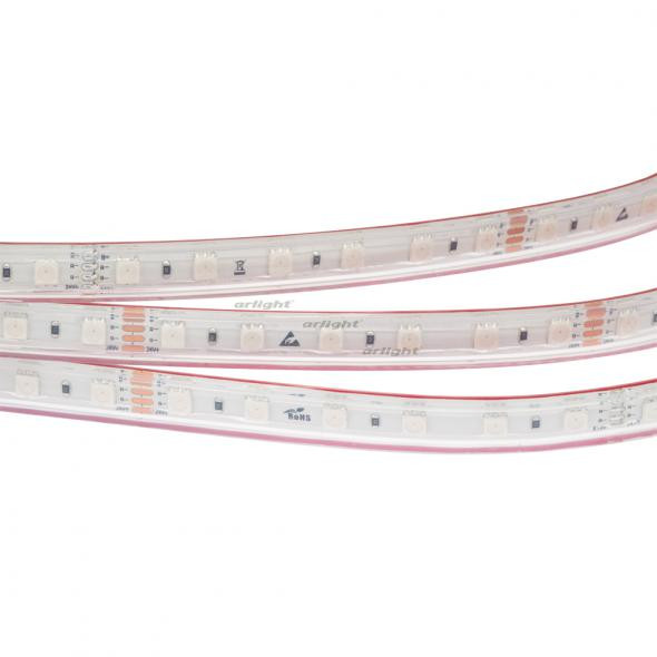 Светодиодная лента Arlight RTW 2-5000PS-50m 24V RGB 2x (5060, 60 LED/m, LUX) 024587 в Санкт-Петербурге