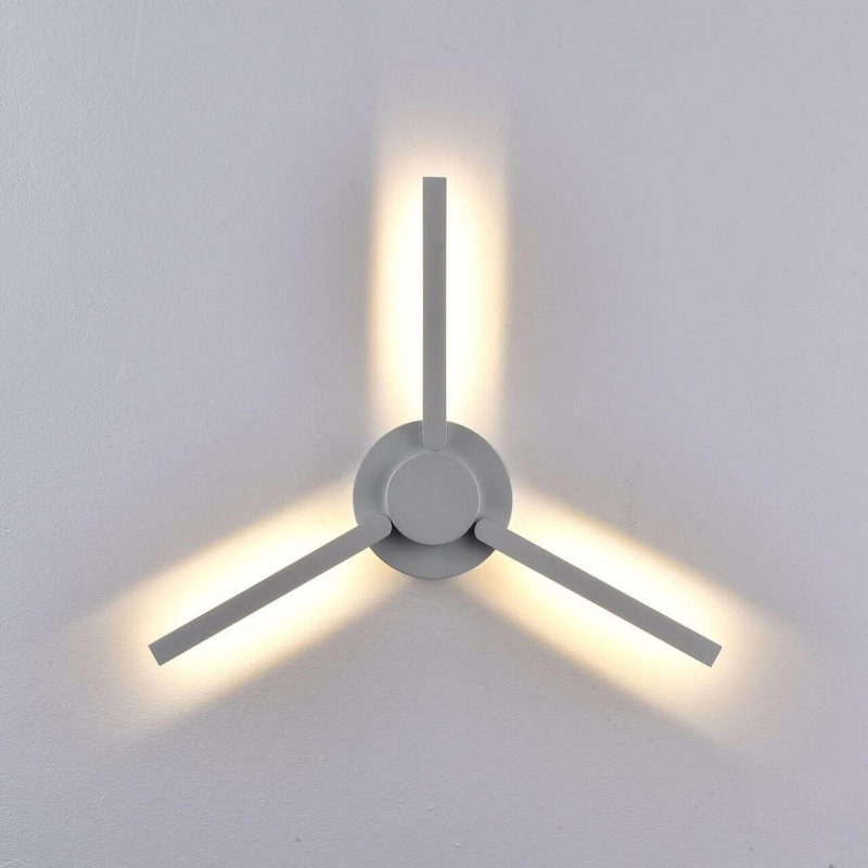 Уличный настенный светодиодный светильник Elektrostandard 1665 Techno LED Lever белый 4690389119682 в Санкт-Петербурге