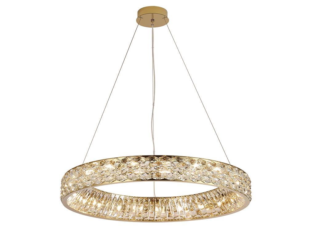 Подвесная люстра Newport Tiffany 8532/80 C gold polished М0070799 в Санкт-Петербурге
