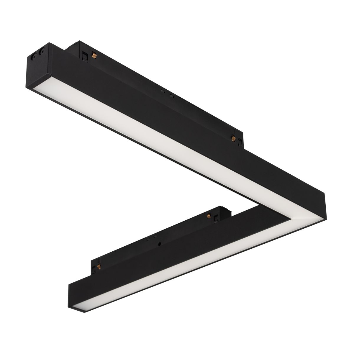 Трековый магнитный светильник Arlight MAG-ORIENT-FLAT-ANGLE-L295-18W Warm3000 (BK, 100 deg, 48V) (IP20 Металл) 060731 в #REGION_NAME_DECLINE_PP#