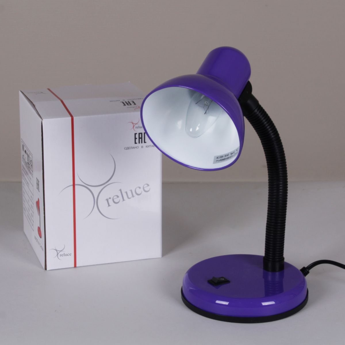 Настольная лампа Reluce 00203-0.7-01 PURPLE в #REGION_NAME_DECLINE_PP#