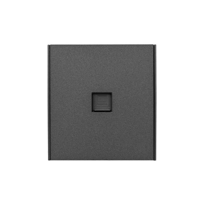 Розетка STRONG компьютерная RJ45 кат6 с/у графит KRANZ KR-78-0724-6 в #REGION_NAME_DECLINE_PP#
