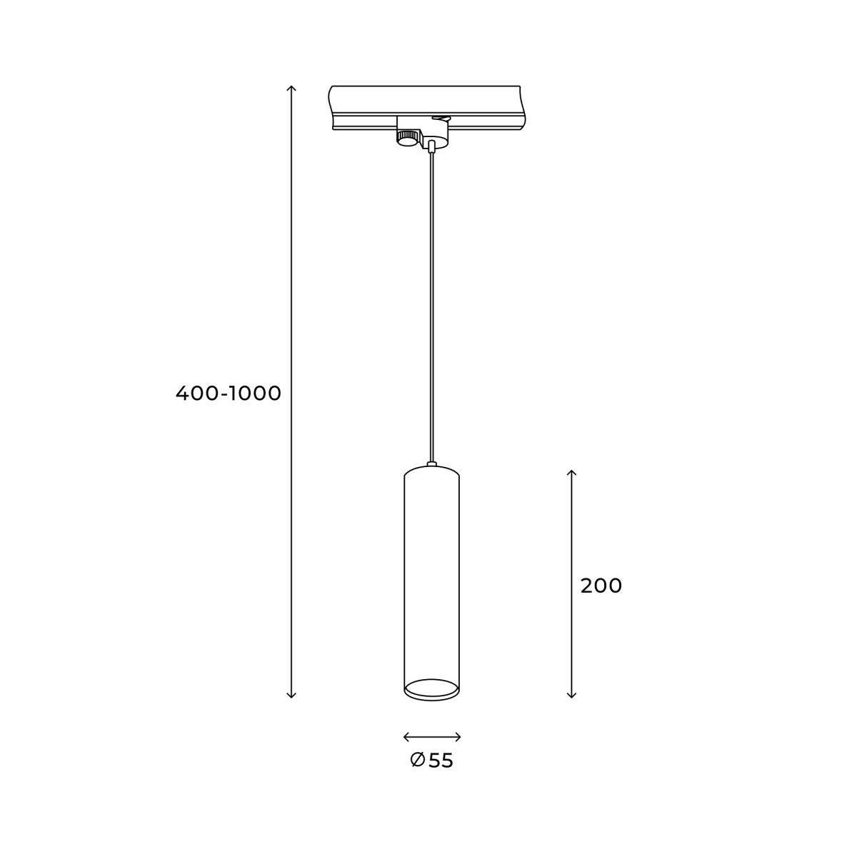 Трековый однофазный светильник Hesby Lighting Skylite HSBL_0137 в Санкт-Петербурге