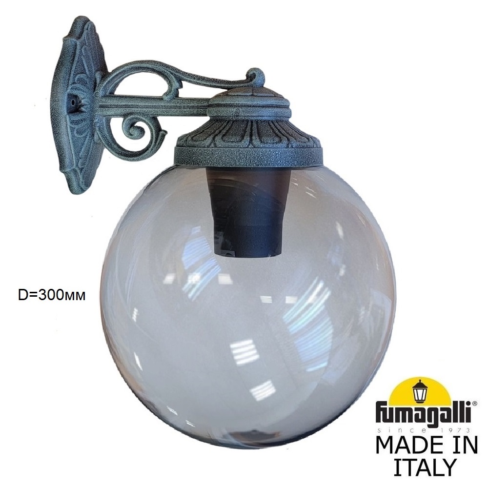 Уличный настенный светильник Fumagalli BISSO/G300 G30.131.000.VZE27DN в Санкт-Петербурге