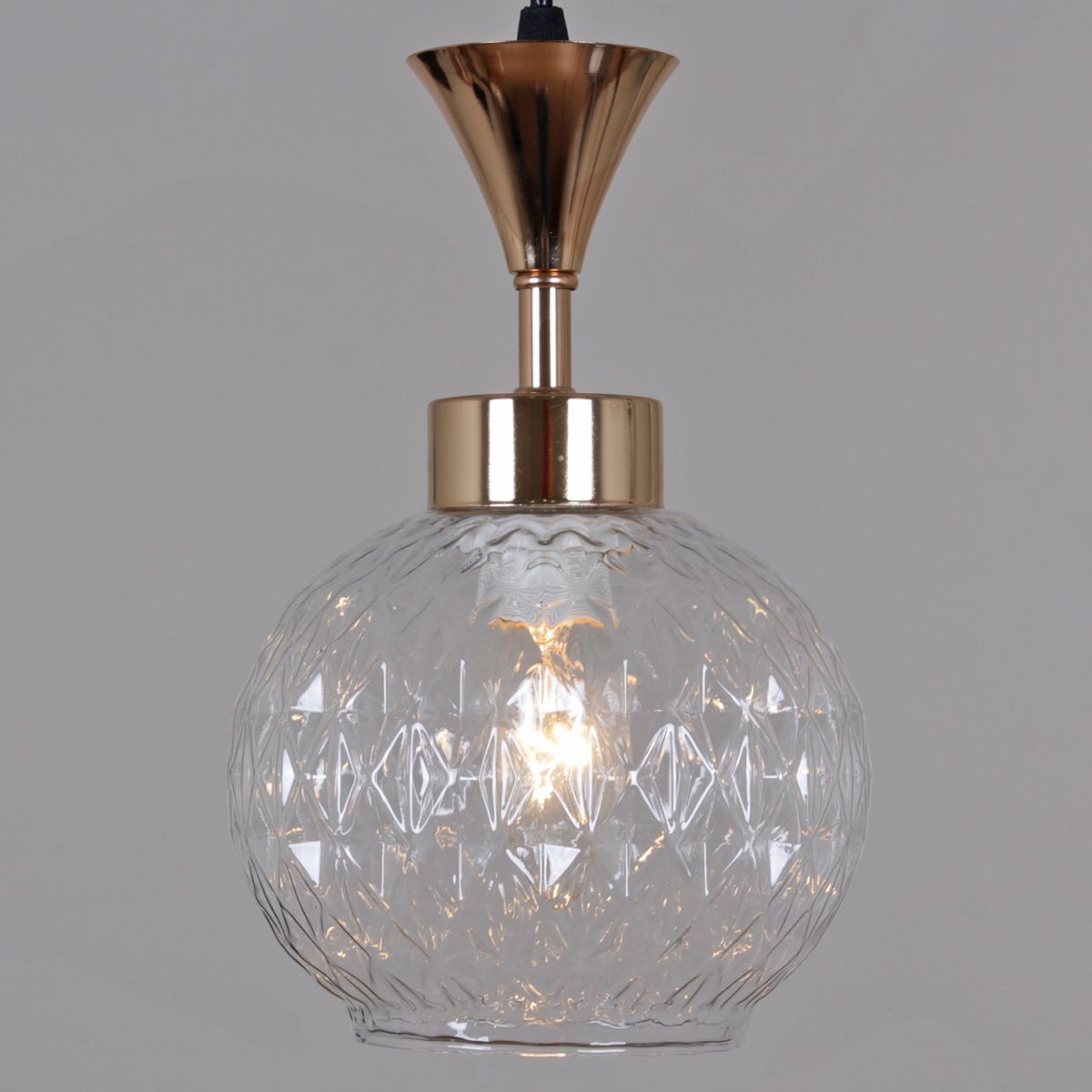 Подвесной светильник Reluce 10080-0.9-01 BK+FG в #REGION_NAME_DECLINE_PP#