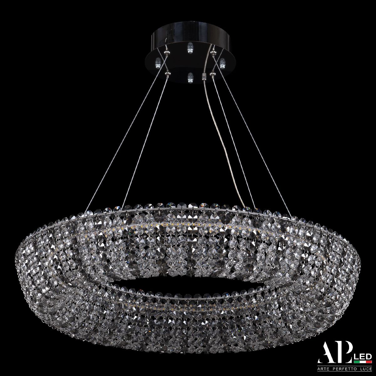 Подвесная люстра Arte Perfetto Luce Sicilia SH502.0.60.R.Ni.4000.Clear.731 в Санкт-Петербурге
