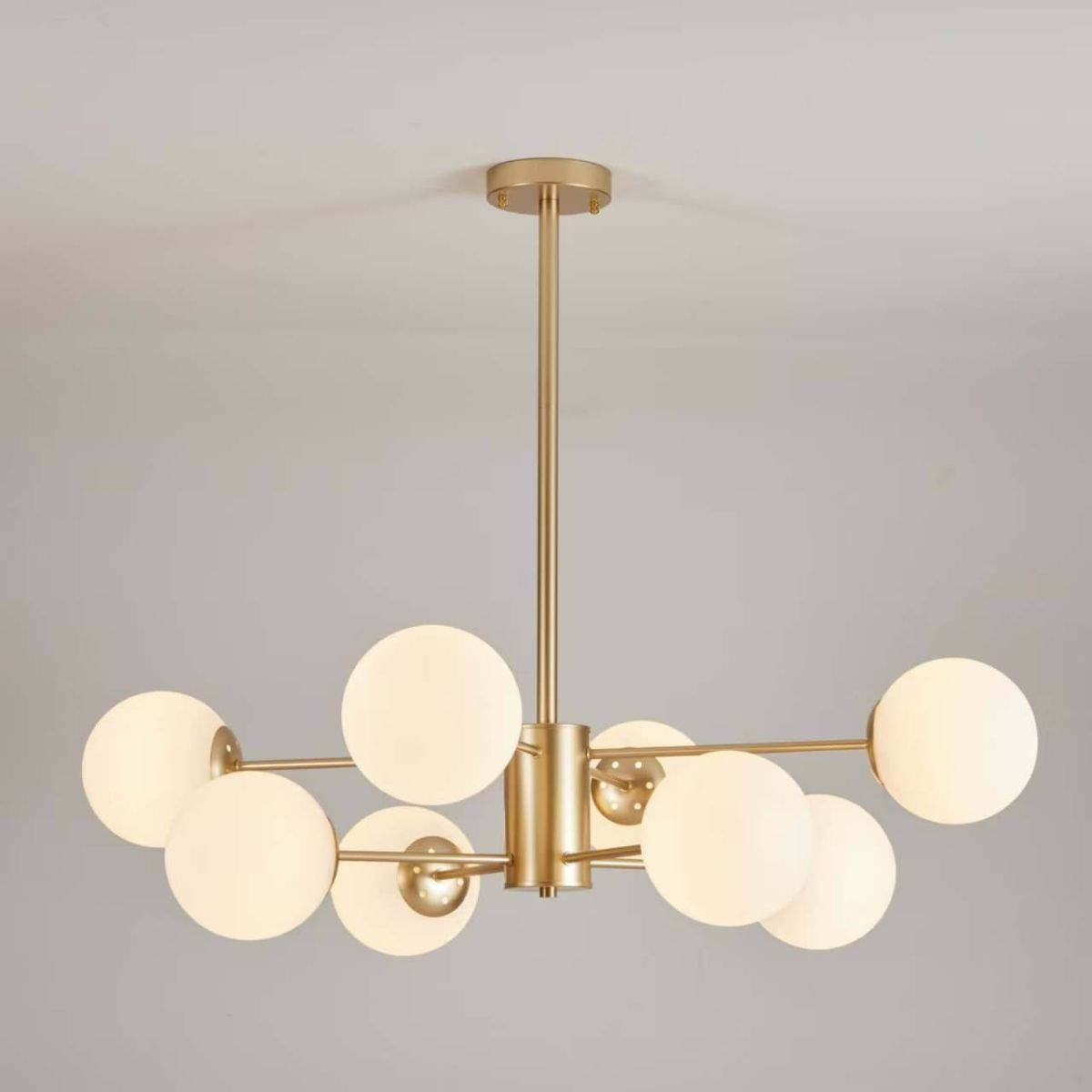 Люстра на штанге ImperiumLoft Roundi Brass 305756-23 в Санкт-Петербурге
