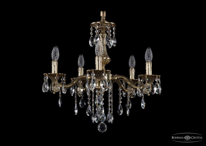 Подвесная люстра Bohemia Ivele Crystal 1710/5/160/B/GB в Санкт-Петербурге