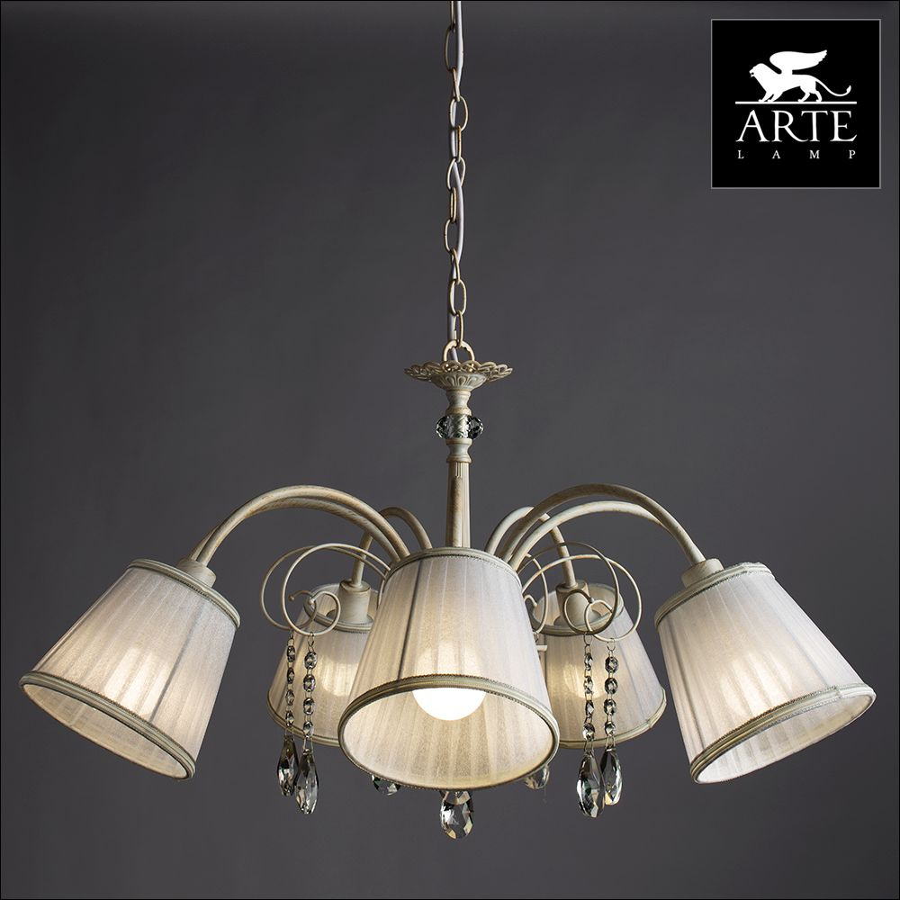 Подвесная люстра Arte Lamp Alexia A9515LM-7WG в #REGION_NAME_DECLINE_PP#