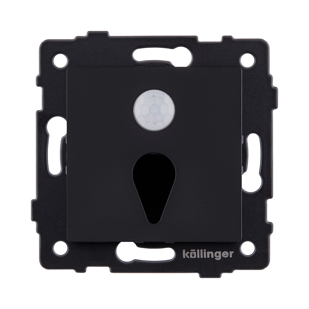 Подсветка лестницы с датчиком движения, рассеянный свет, черный матовый Kollinger REA-044BM для Aspekt, Eleganz, Reflex в #REGION_NAME_DECLINE_PP#