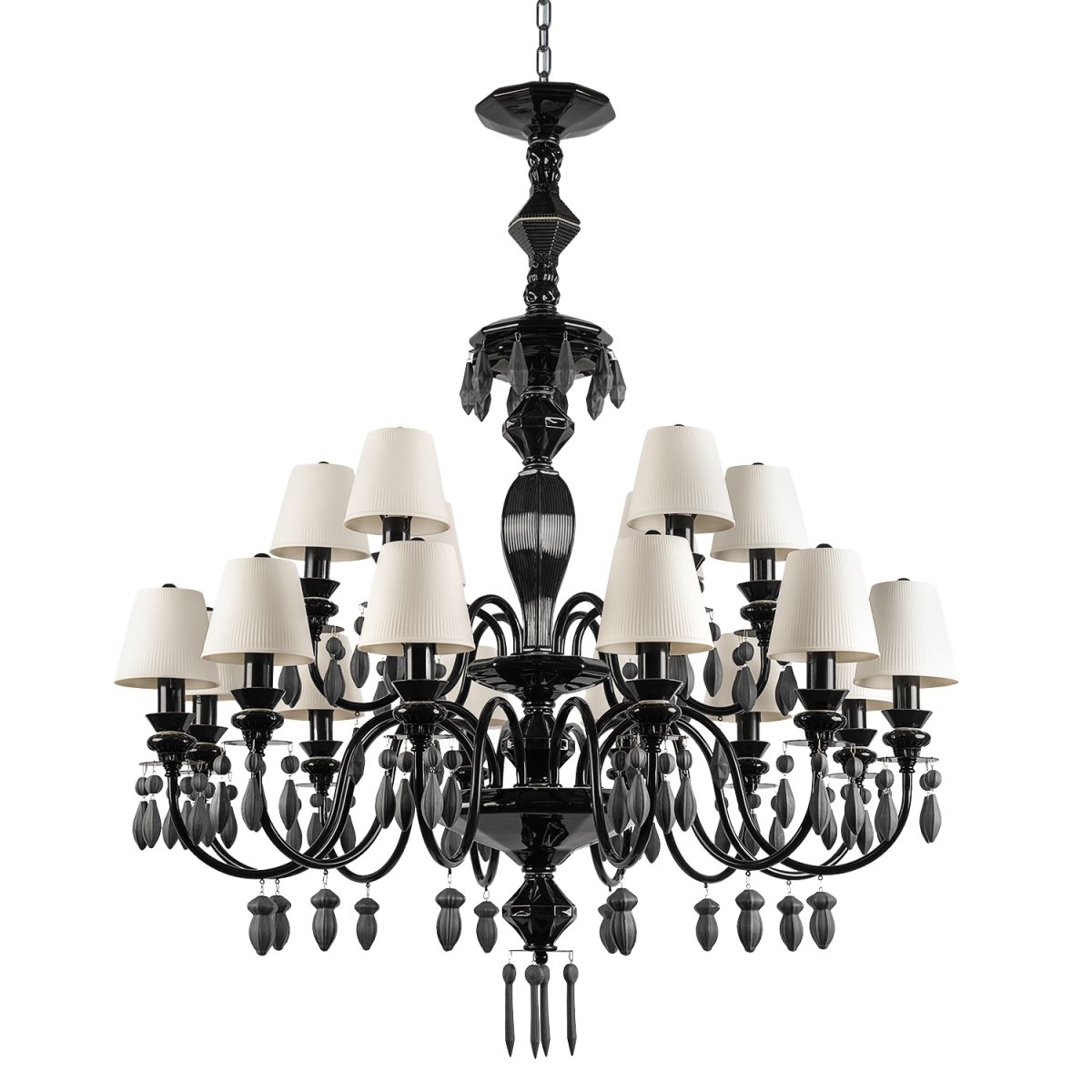 Подвесная люстра Loft IT Grace 10203/12+6 Black в Санкт-Петербурге