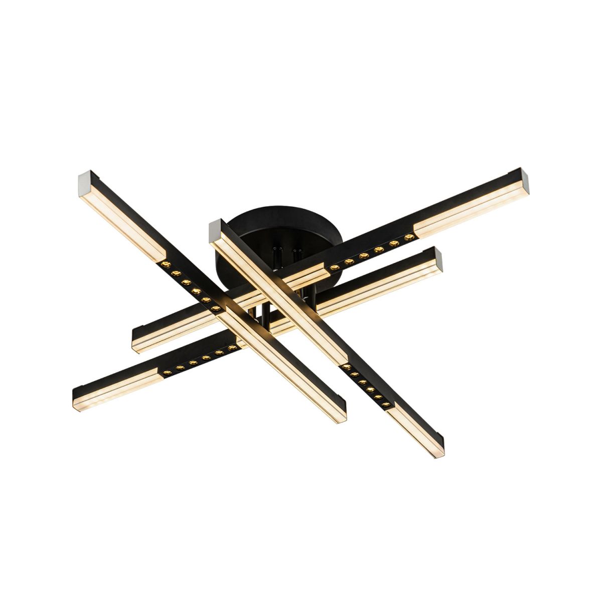 Потолочный светильник LED4U L5110-4 BK в #REGION_NAME_DECLINE_PP#