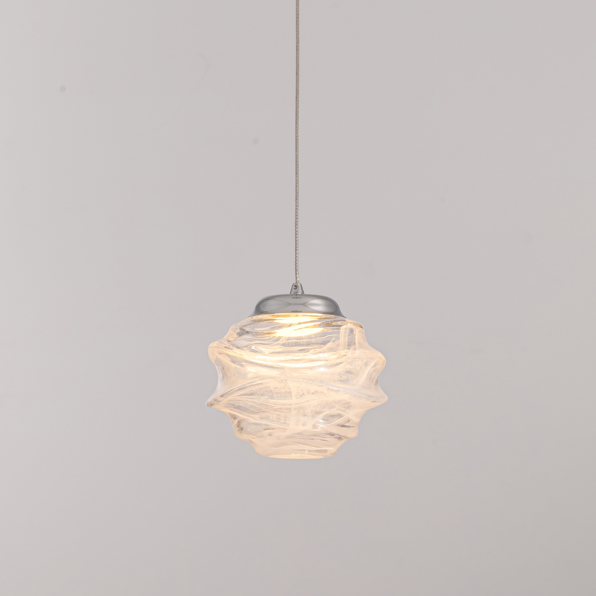 Подвесной светильник Delight Collection MD25030003-1A chrome/clear в Санкт-Петербурге