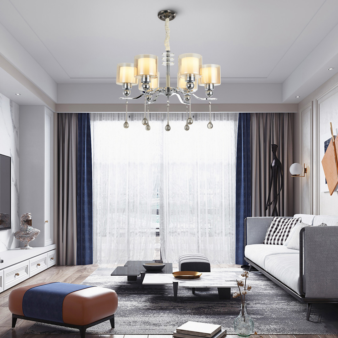 Потолочная люстра Arte Milano Neapolis 279207/6 Ni в #REGION_NAME_DECLINE_PP#