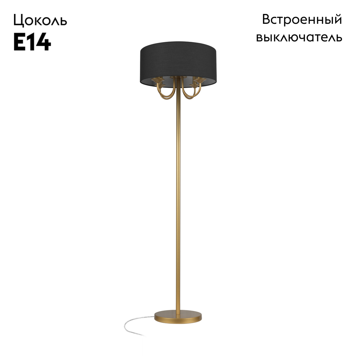 Торшер Loft IT Balance 10416F GD в #REGION_NAME_DECLINE_PP#