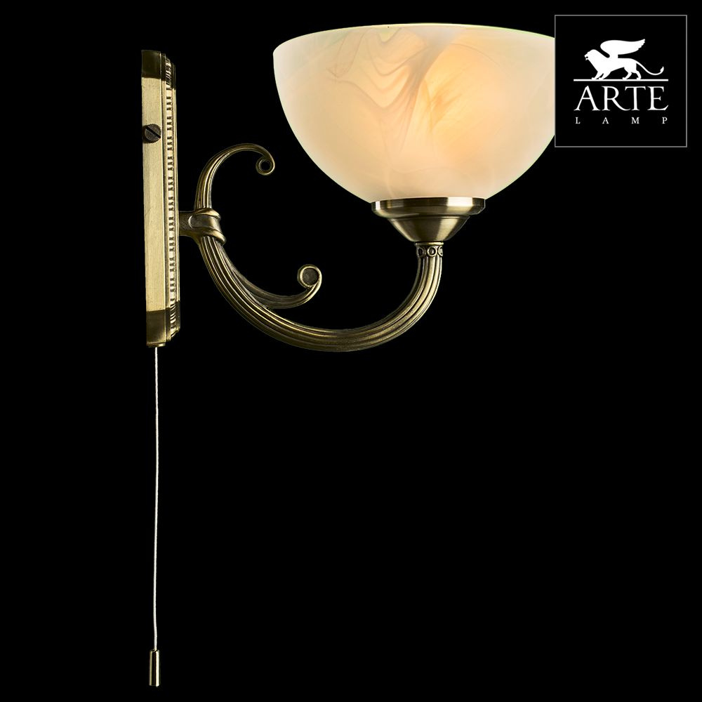 Бра классика Arte Lamp Windsor White A3777AP-1AB в Санкт-Петербурге