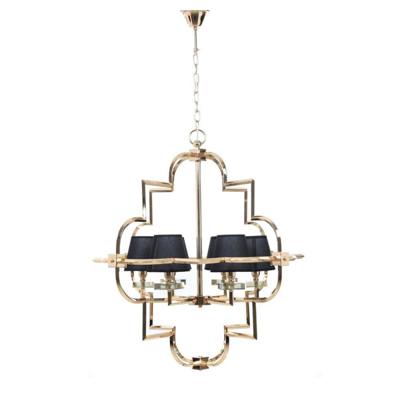 Подвесная люстра Lumina Deco Baltimore LDP 8020-6 GD+BK в Санкт-Петербурге