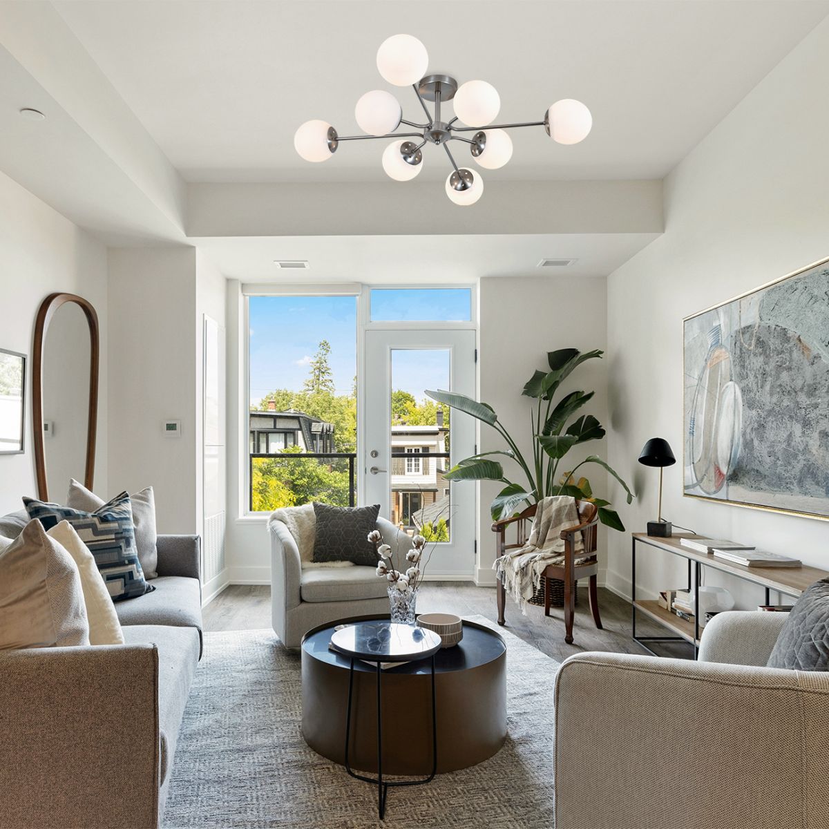 Люстра на штанге Escada Roshe ES0000070 в #REGION_NAME_DECLINE_PP#