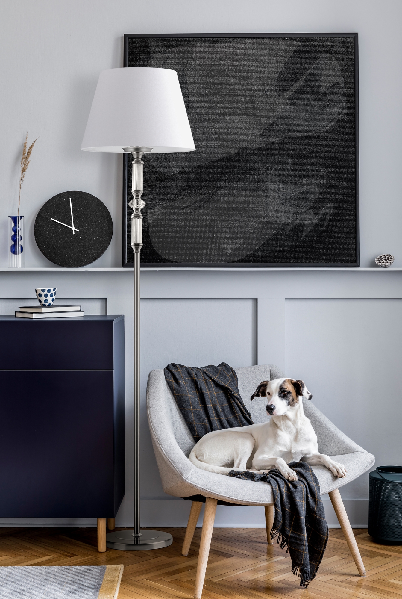 Торшер Maytoni Riverside MOD018FL-01CH в Санкт-Петербурге