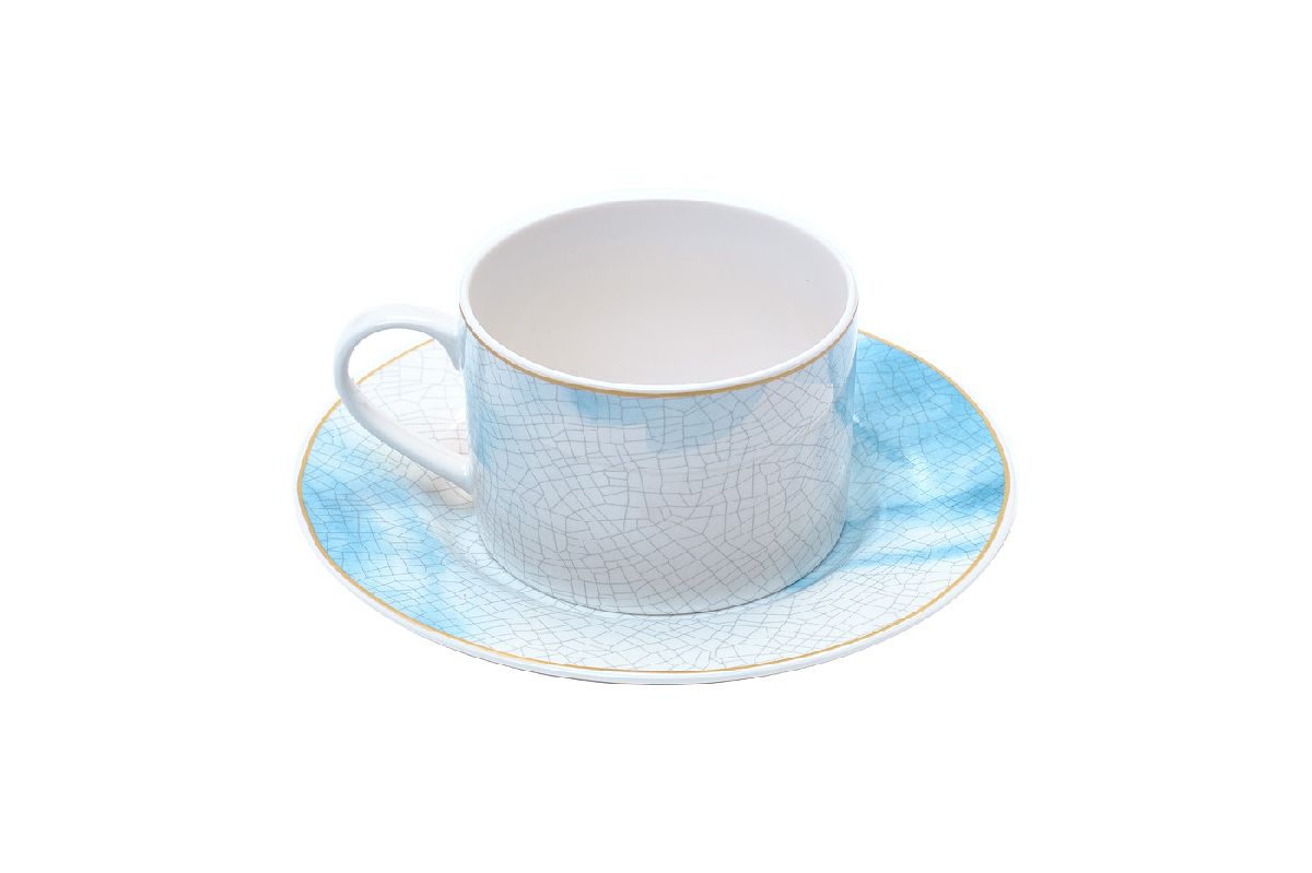Чайная пара Garda Decor 26FC-СHAYP-AZZURO-230 в Санкт-Петербурге