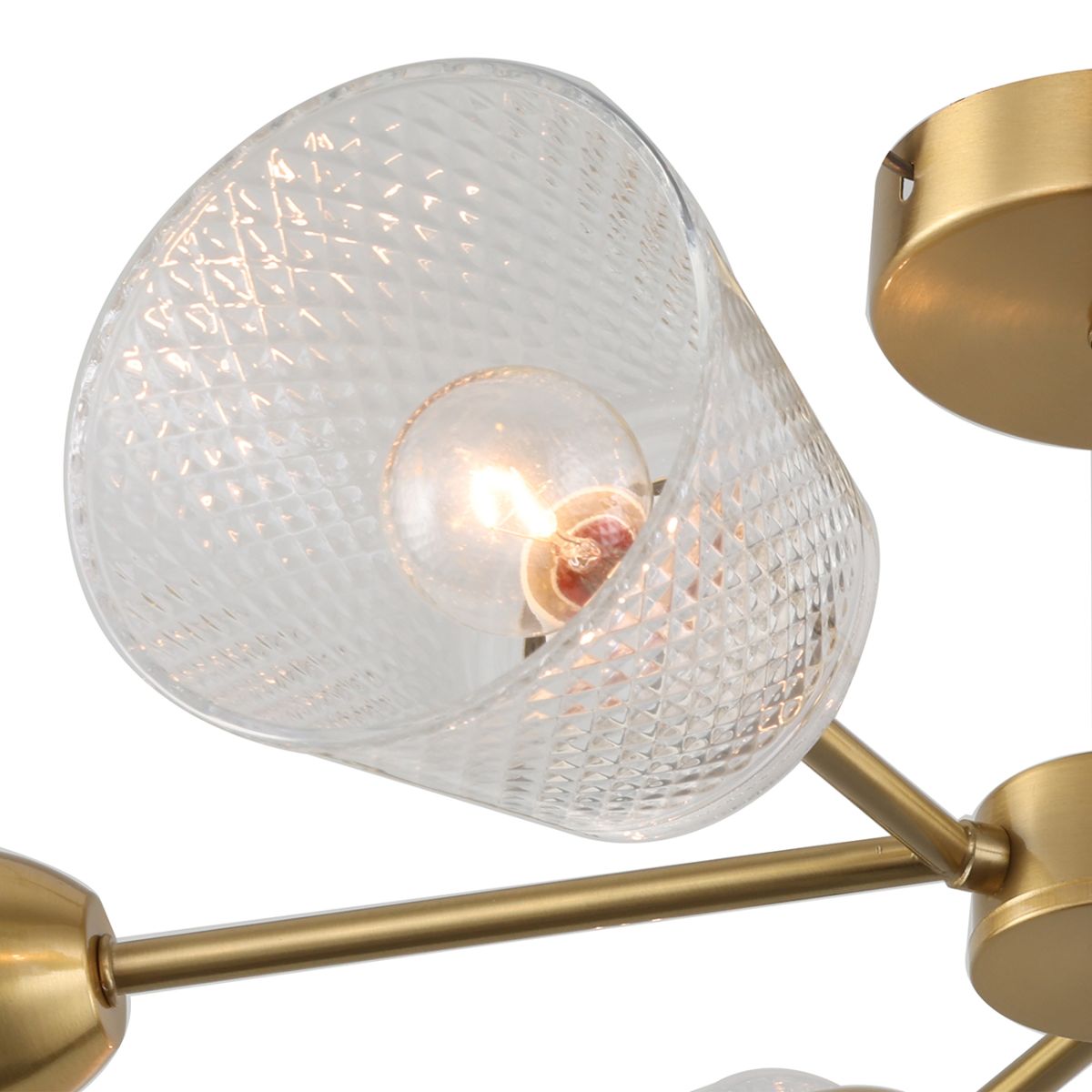 Люстра на штанге Escada Amarant 1104/6P Brass в Санкт-Петербурге