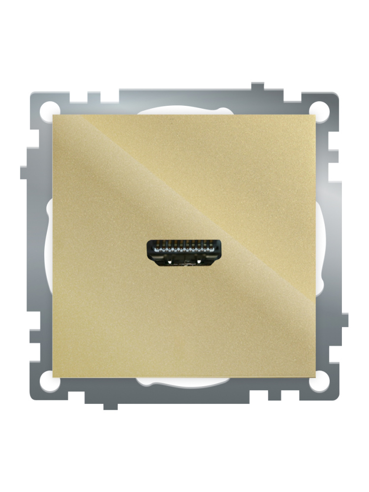 Розетка HDMI 2.1 Type A Stekker Катрин GLS00-7118-08 50060 в Санкт-Петербурге