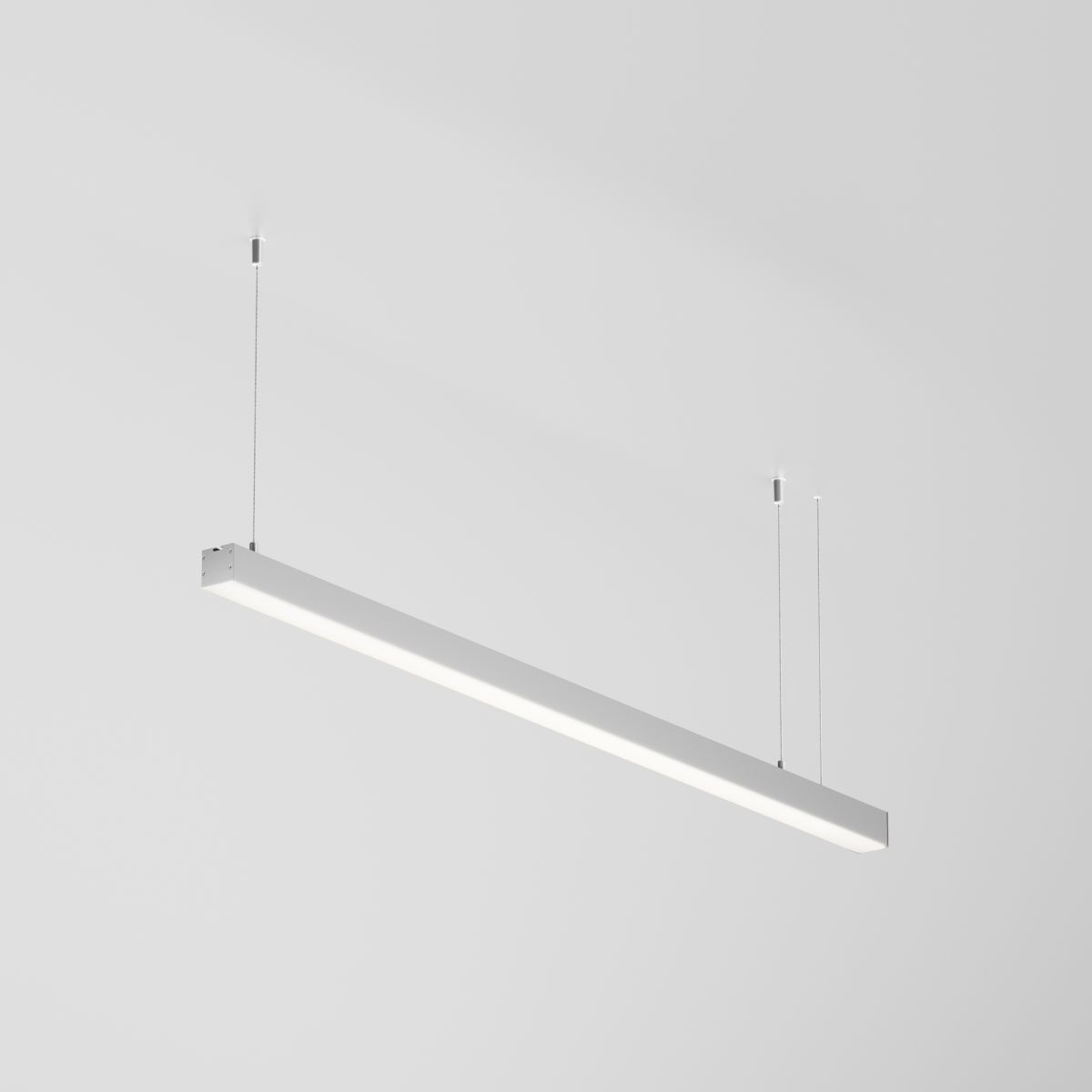 Линейный подвесной светильник Maytoni Technical 4000K 35x35 (Серебро, 1 м) LL312004 в #REGION_NAME_DECLINE_PP#