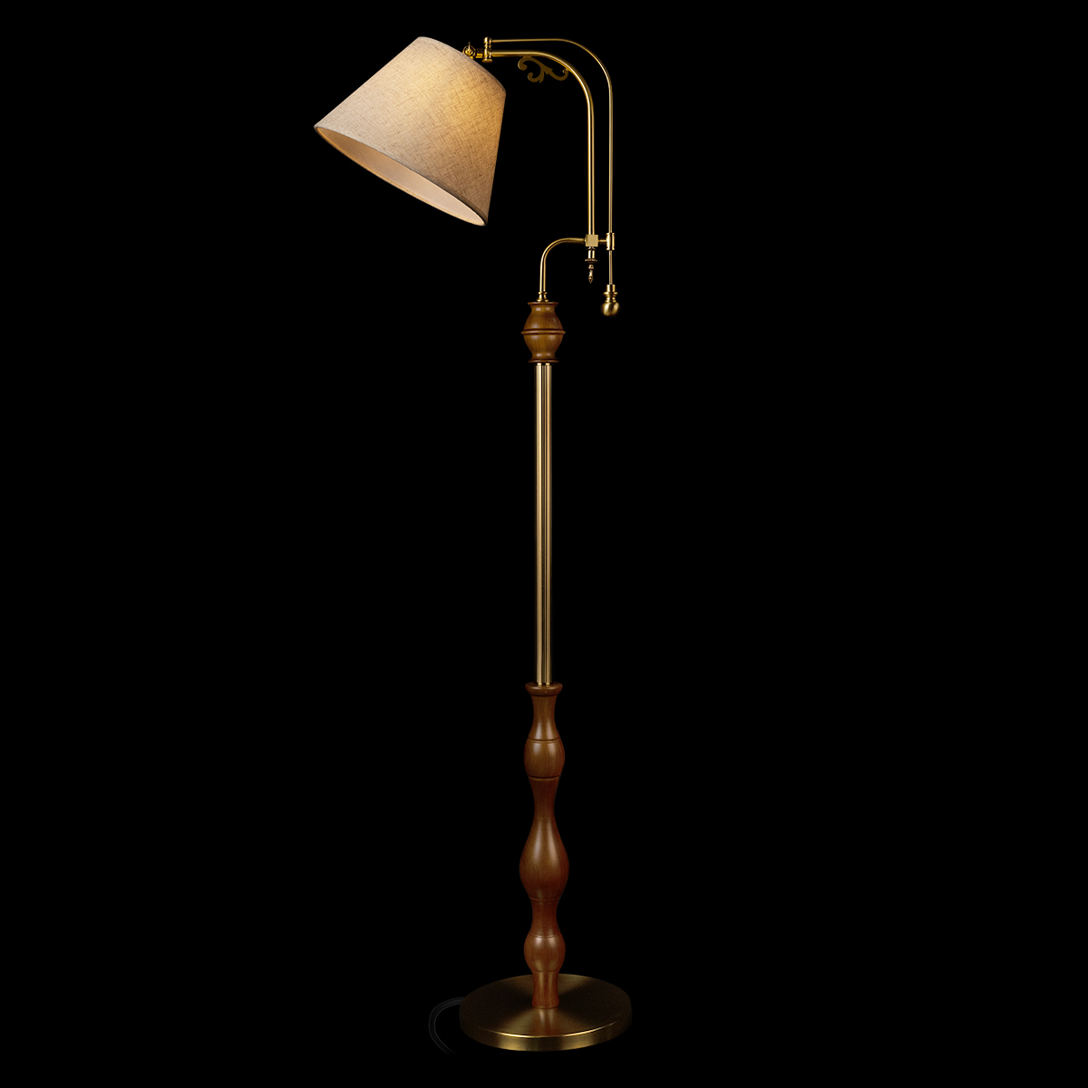 Торшер Loft IT Elaine 10569F Dark wood в #REGION_NAME_DECLINE_PP#