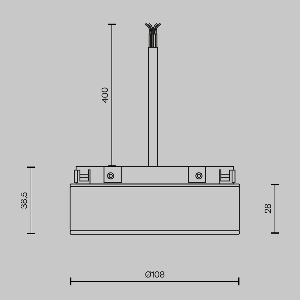 Блок питания встраиваемый Maytoni Basity DC48В 2A IP54 TRA172DR-100W-DS-B в Санкт-Петербурге