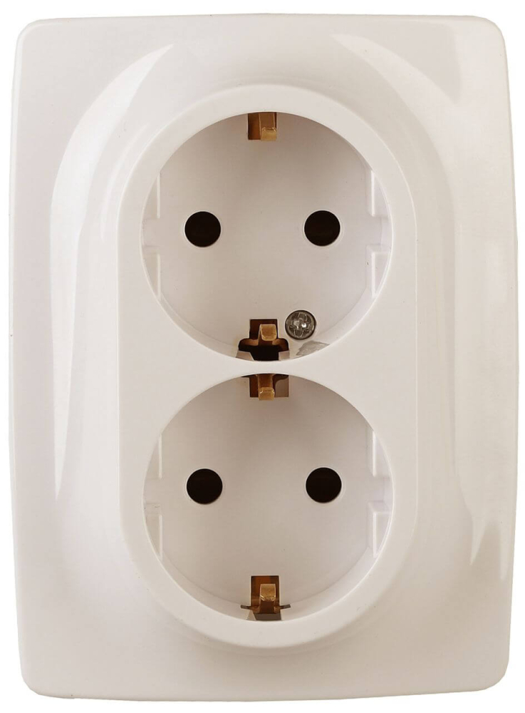 Розетка ЭРА 12 2x2P E Schuko 16A 250V 12-2106-02 Б0031229 в #REGION_NAME_DECLINE_PP#