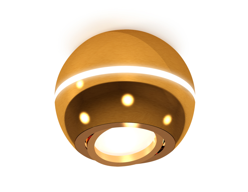 Накладной поворотный светильник с дополнительной подсветкой Ambrella Light Techno XS1105011 (C1105, N7004) в Санкт-Петербурге