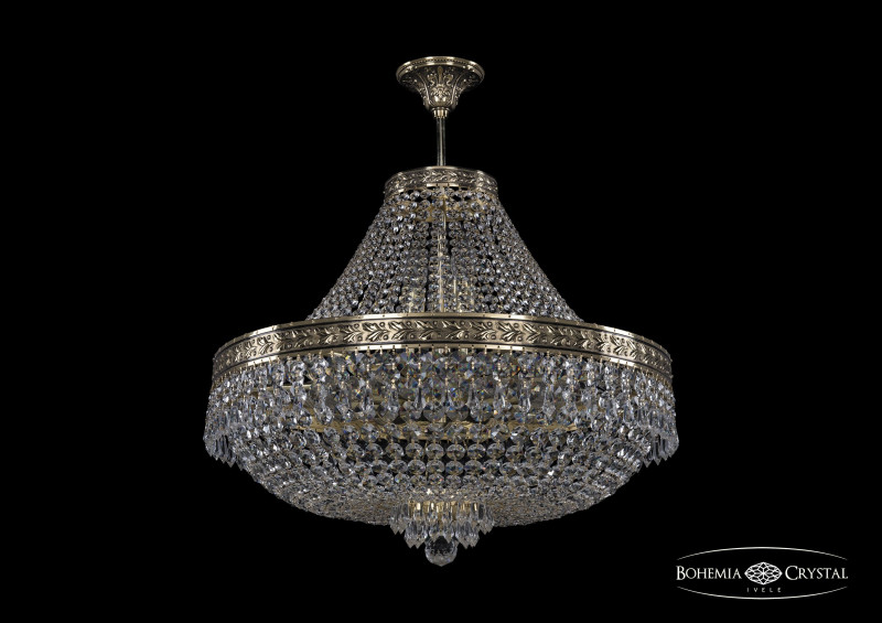 Люстра на штанге Bohemia Ivele Crystal 19271/H1/60IV GB в Санкт-Петербурге