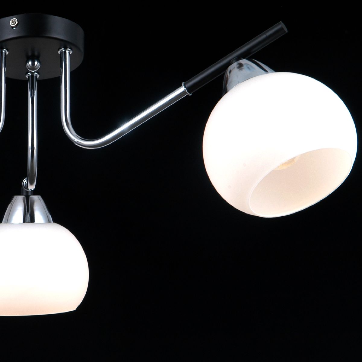 Потолочная люстра Illumico IL0713-3CSQ-24 BK CR LIBRA в Санкт-Петербурге