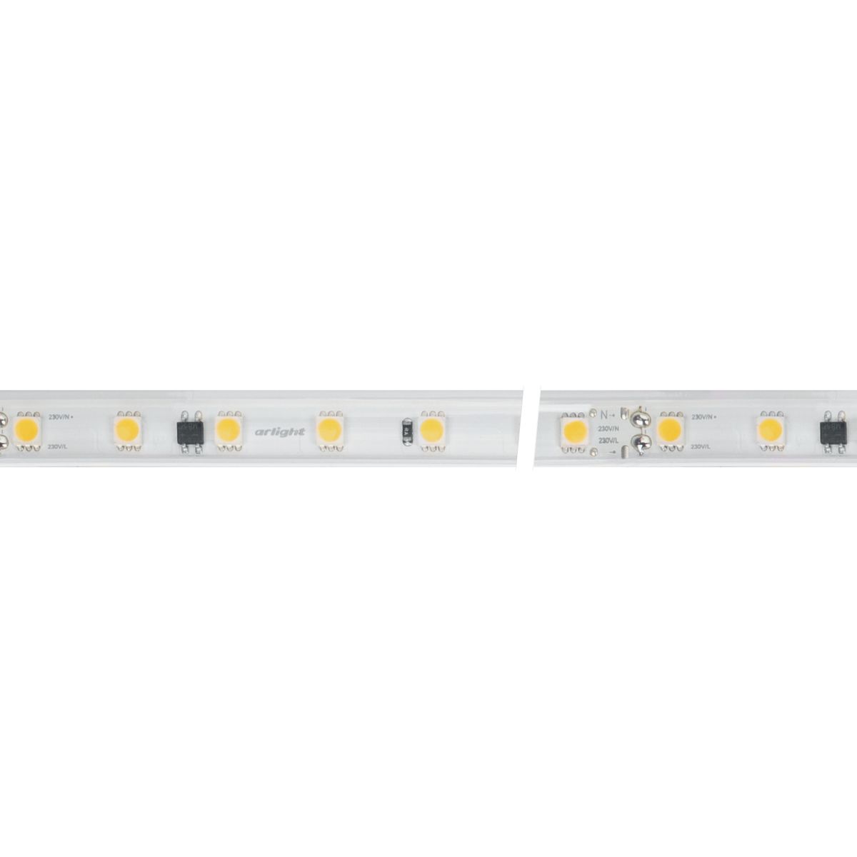 Светодиодная лента Arlight ARL-PV-B54-15.5mm 230V White6000 (8 W/m, IP65, 5060, 50m) 027056(2) в Санкт-Петербурге