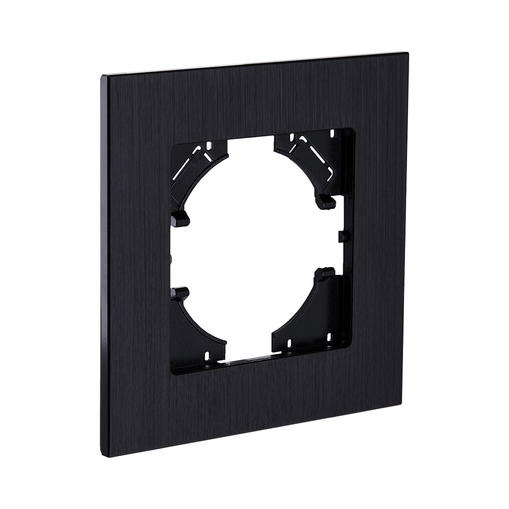 Рамка 1-постовая, черный Kollinger Reflex AL RA1BK в #REGION_NAME_DECLINE_PP#