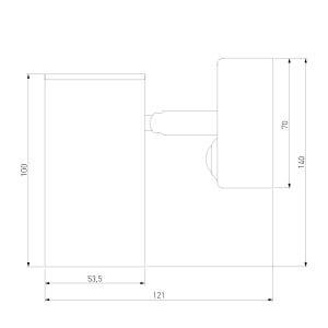 Спот Elektrostandard Rutero MRL 1003 черный 4690389136450 в Санкт-Петербурге