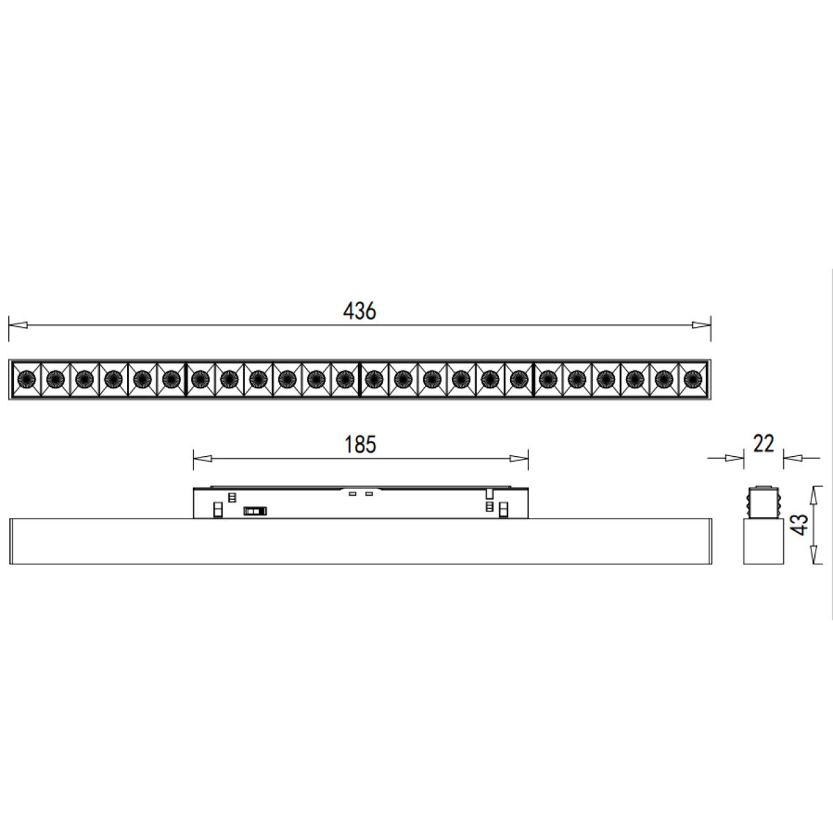 Трековый светильник Donolux Eye DL20291WW24BDIM в Санкт-Петербурге