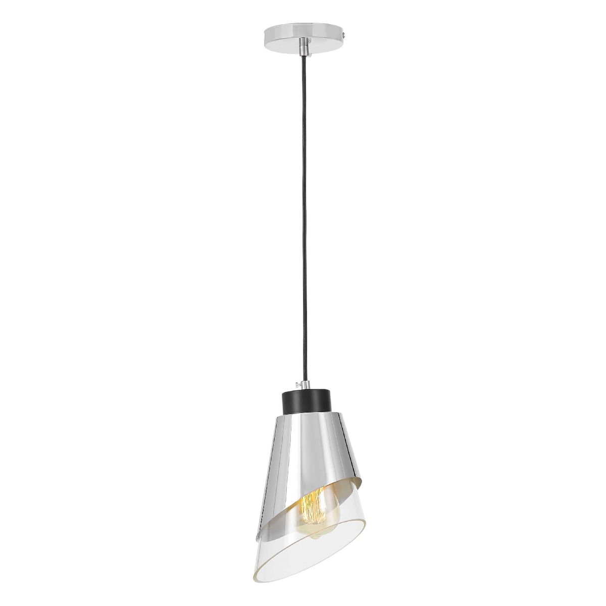 Подвесной светильник Lumina Deco Fabro LDP 7013-1 CHR+PR в Санкт-Петербурге