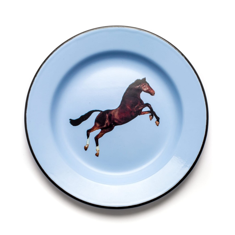 Тарелка Horse Seletti Toiletpaper Enamel 16835 в Санкт-Петербурге