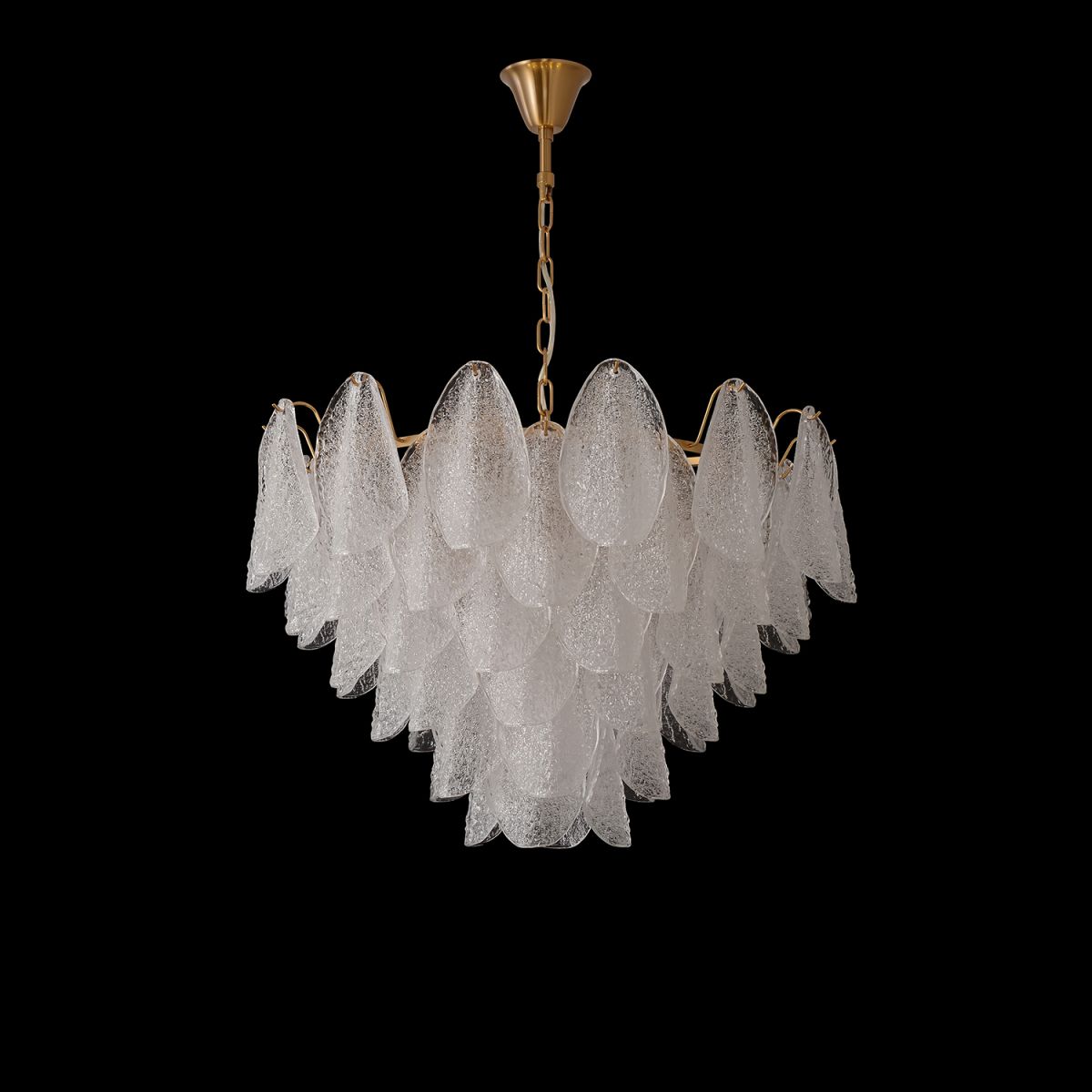 Подвесная люстра Crystal Lux EMILIA SP12 BRASS в Санкт-Петербурге