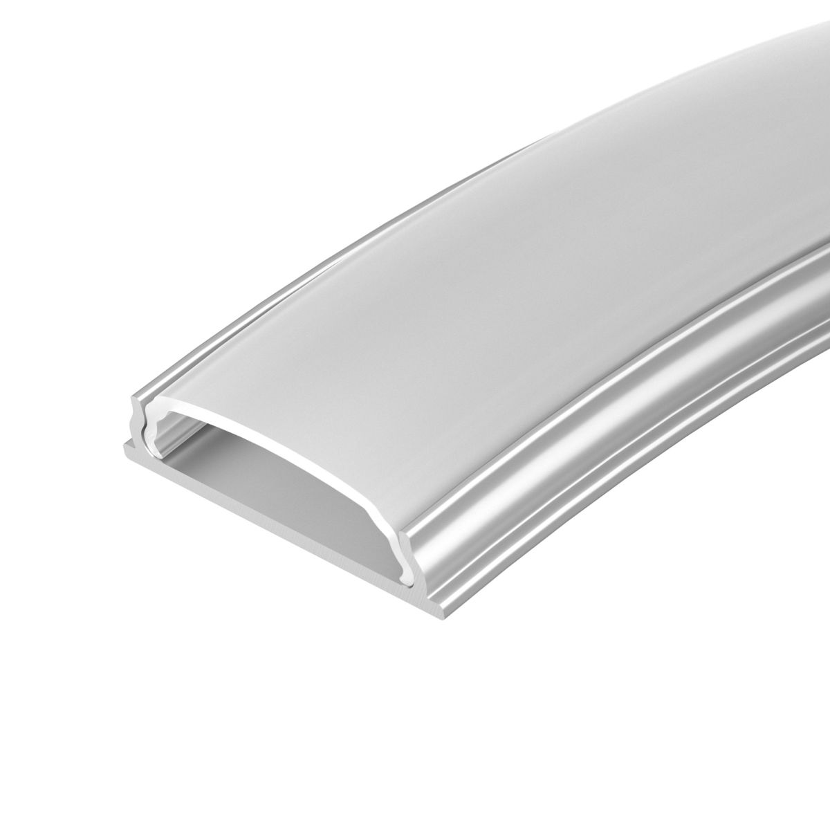 Профиль Arlight ARH-BENT-W18-3000 ANOD (Алюминий) 056204 в Санкт-Петербурге