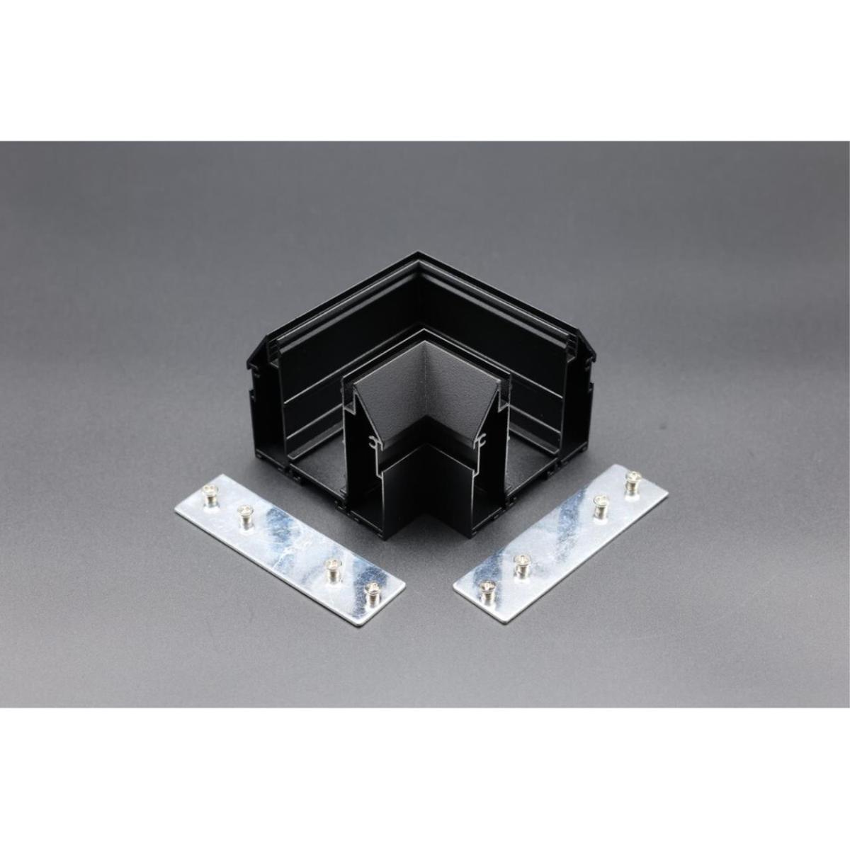 Соединитель шинопровода угловой плоский для натяжного потолка Aployt Magnetic track 220 APL.0284.00.04 в Санкт-Петербурге