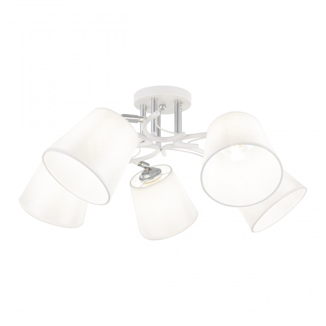 Потолочная люстра Arte Milano Napoli 330806/5 WT+CR в Санкт-Петербурге