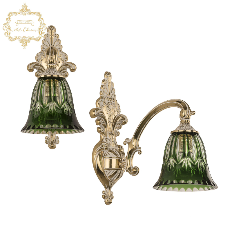 Бра Art Classic 30.209B14.1.175.GW.P2.D.Clear-Green.H-1I в Санкт-Петербурге