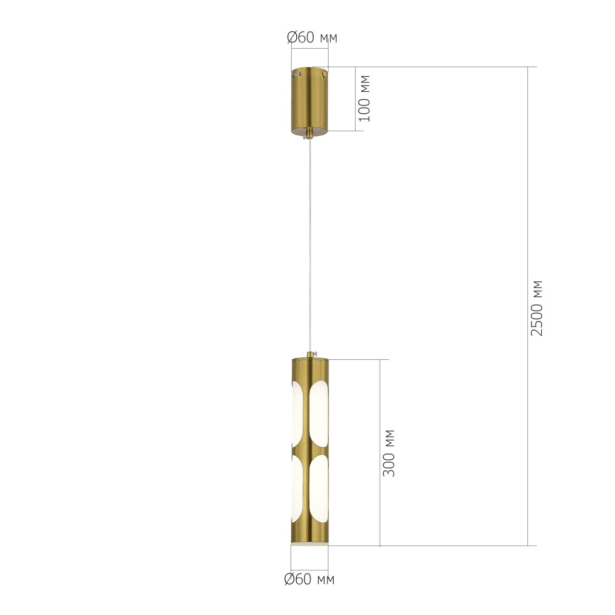 Подвесной светильник ST Luce Dallamos SL6237.303.01 в Санкт-Петербурге