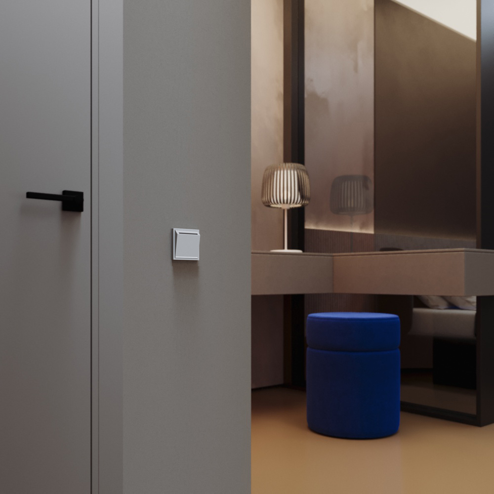 Выключатель встраиваемый Voltum S70 карточный 16А, (белый матовый) VLS010702 в #REGION_NAME_DECLINE_PP#