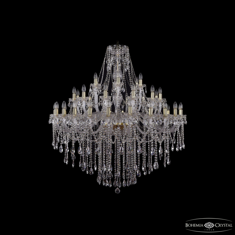 Подвесная люстра Bohemia Ivele Crystal 1415/24+12+6/460 G в Санкт-Петербурге
