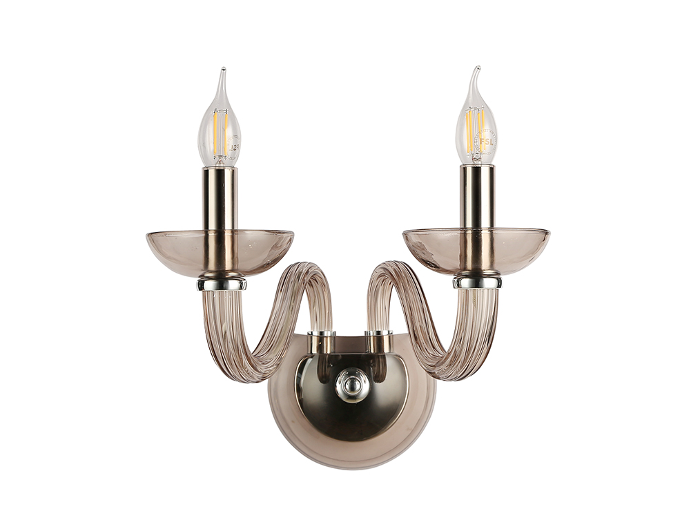 Бра Newport 8642/A chrome coffee М0071703 в #REGION_NAME_DECLINE_PP#