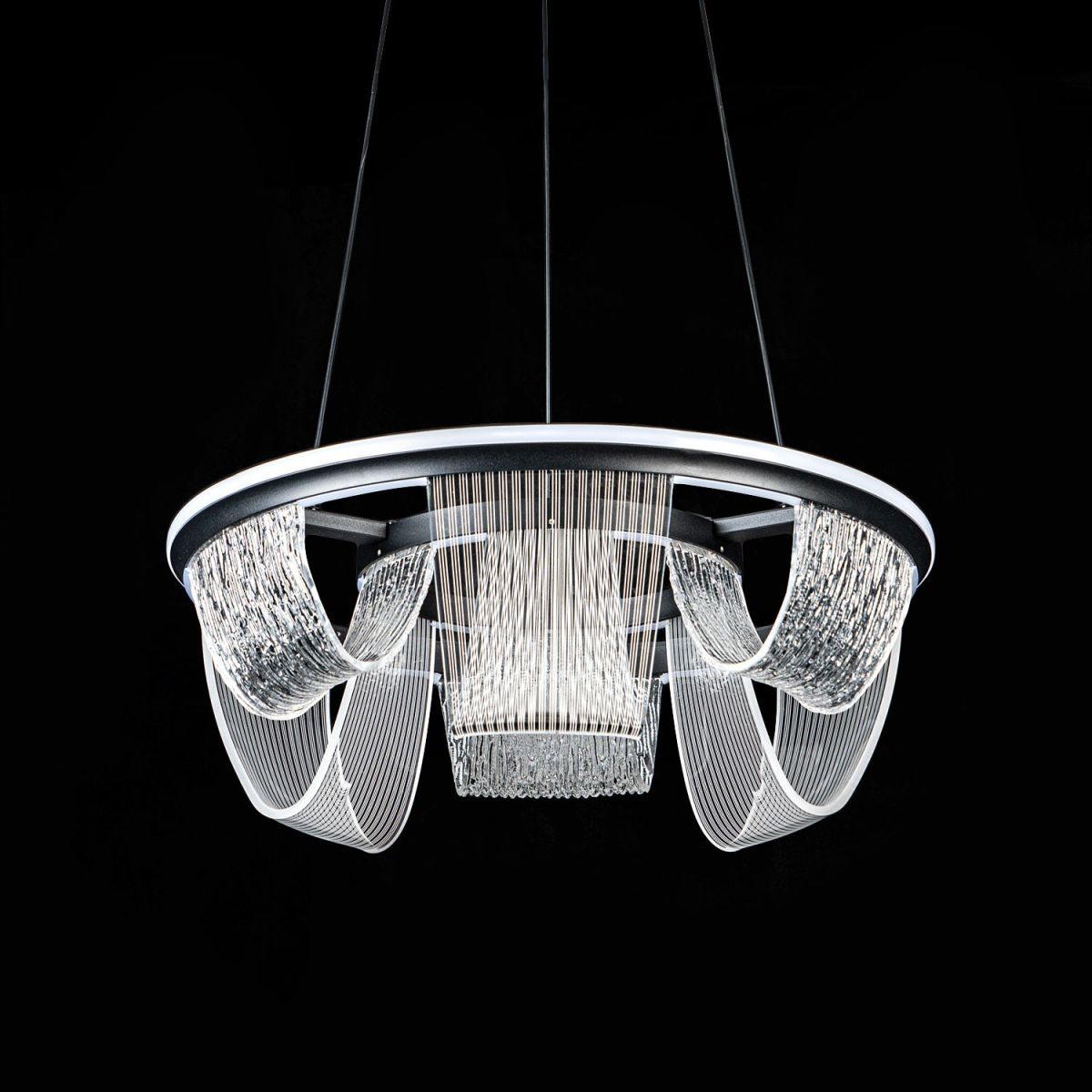 Подвесной светильник LED4U L7706-460 BK в Санкт-Петербурге