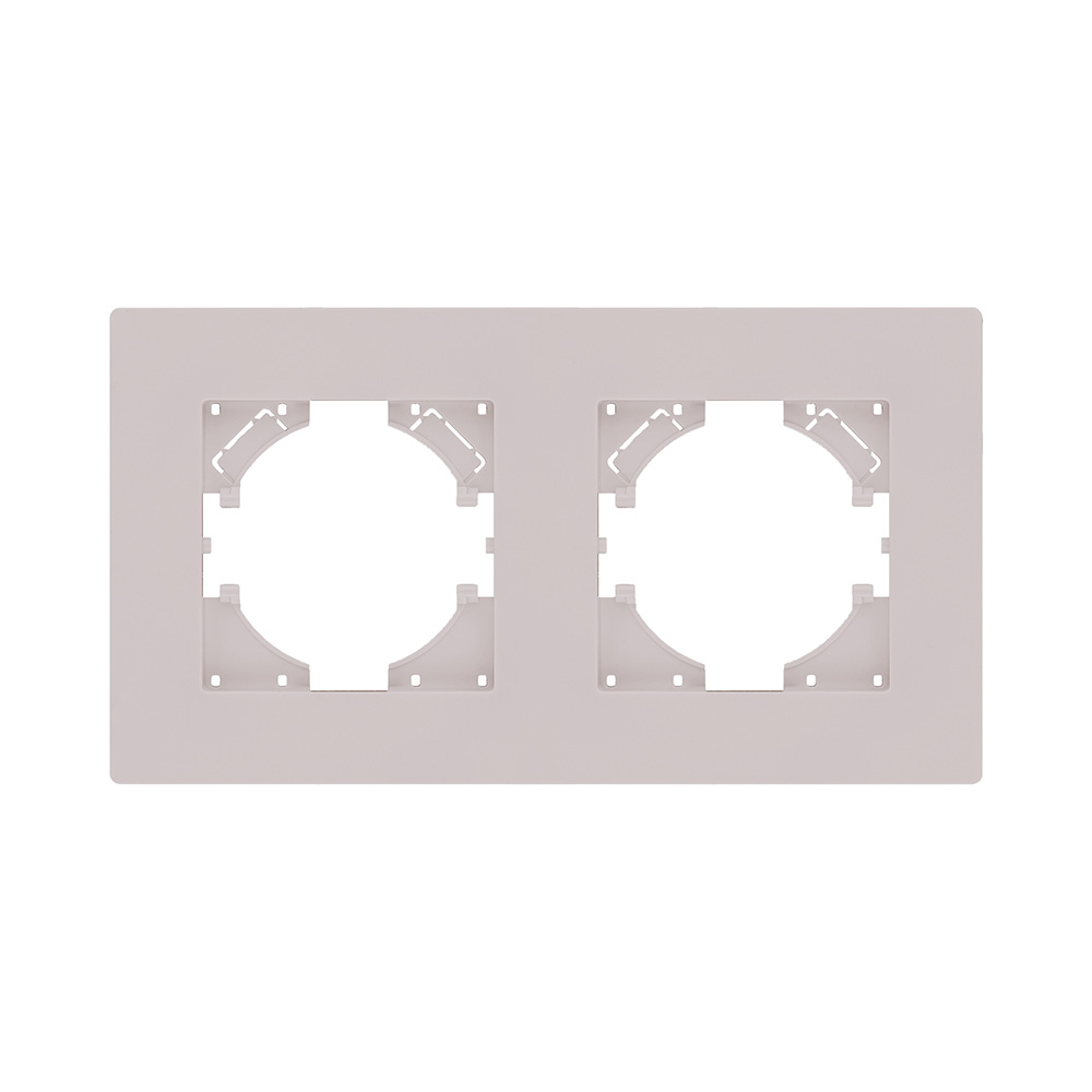 Рамка 2-постовая, кашемир матовый Kollinger Aspekt AT2CM в #REGION_NAME_DECLINE_PP#